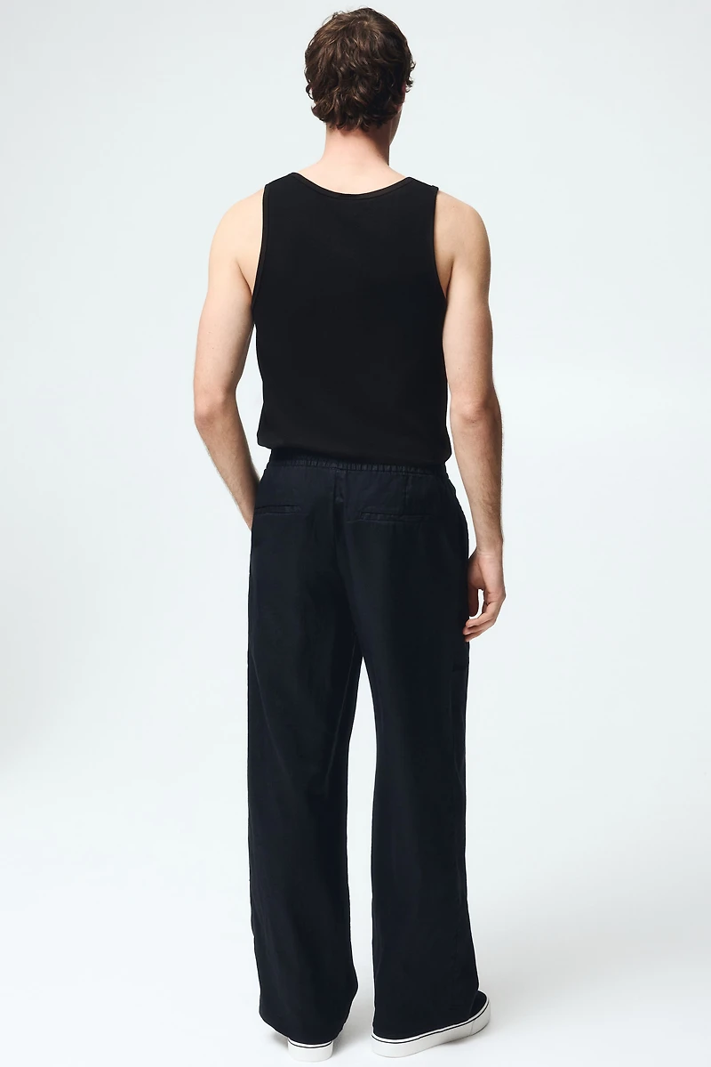 Slim-Fit Ribbed Tank Top