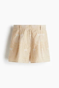 Broderie anglaise shorts