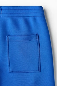 Pantalon jogging décontracté en scuba