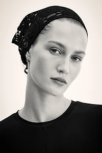 Haut péplum en interlock