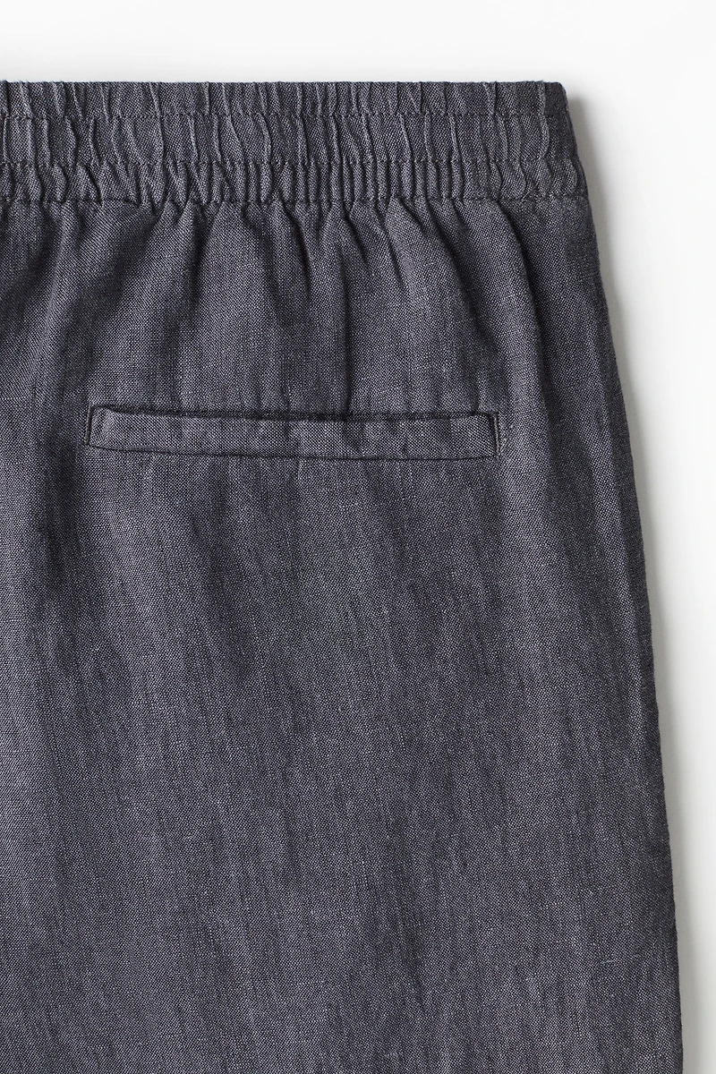 Regular-Fit Linen Pants