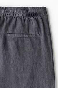 Regular-Fit Linen Pants