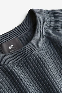 Muscle Fit Knit Sweater