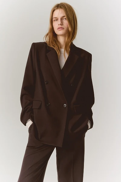 Blazer à fermeture croisée