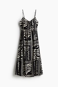 Crinkled Jersey Dress