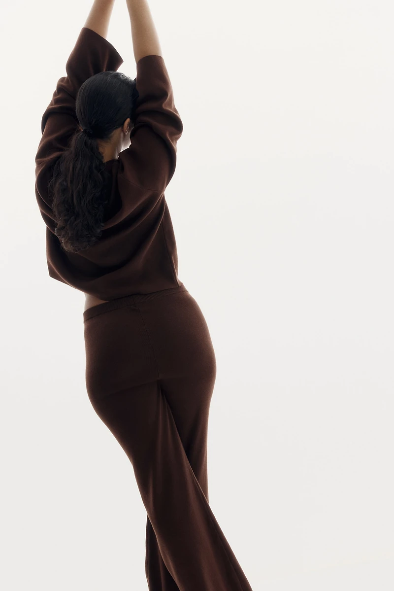 Fine-Knit Pants