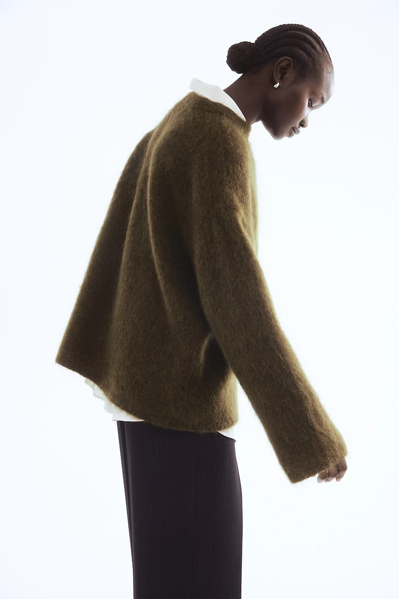Oversized Mohair-Blend Sweater