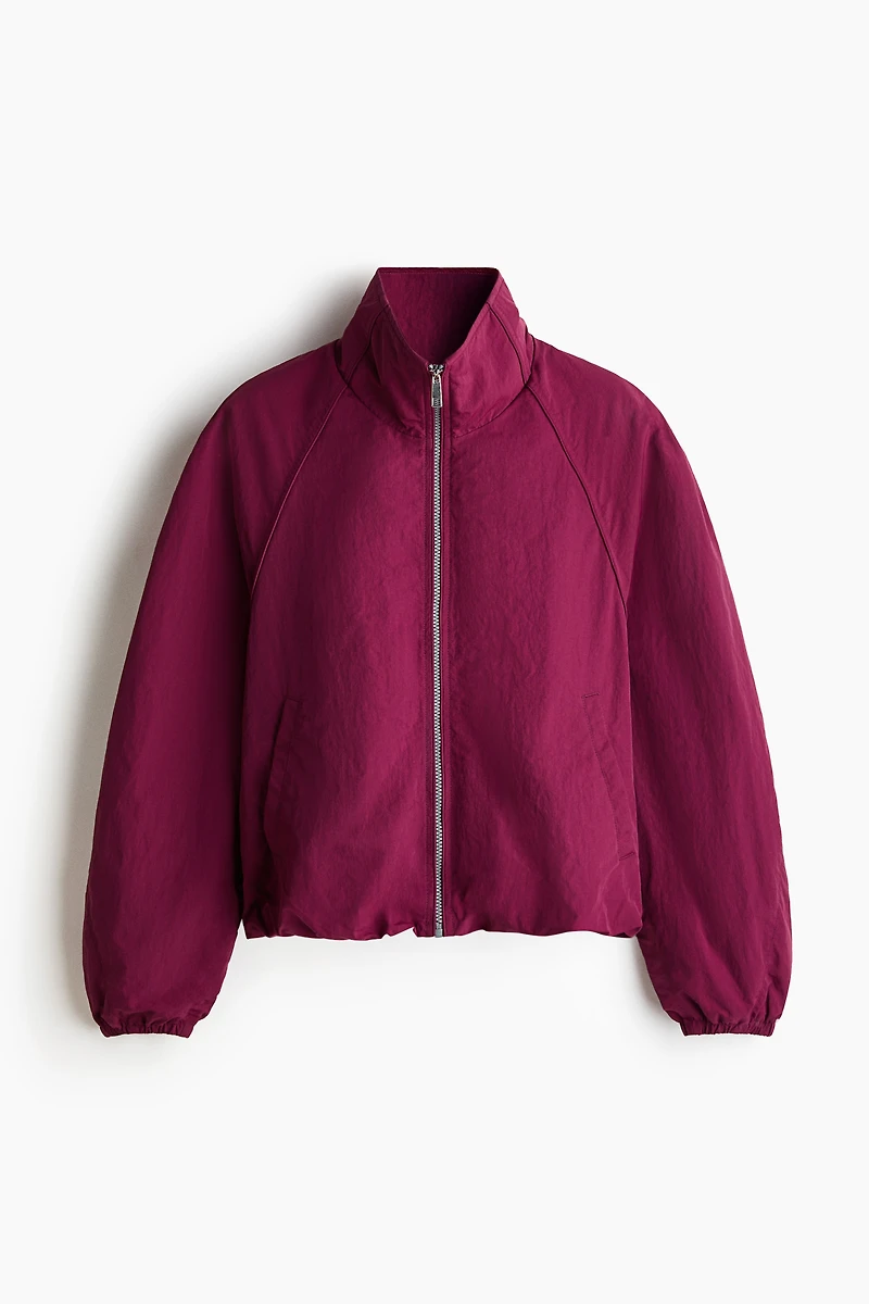 Oversized Bubble-Hem Jacket