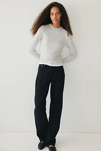 Haut à effet superposé