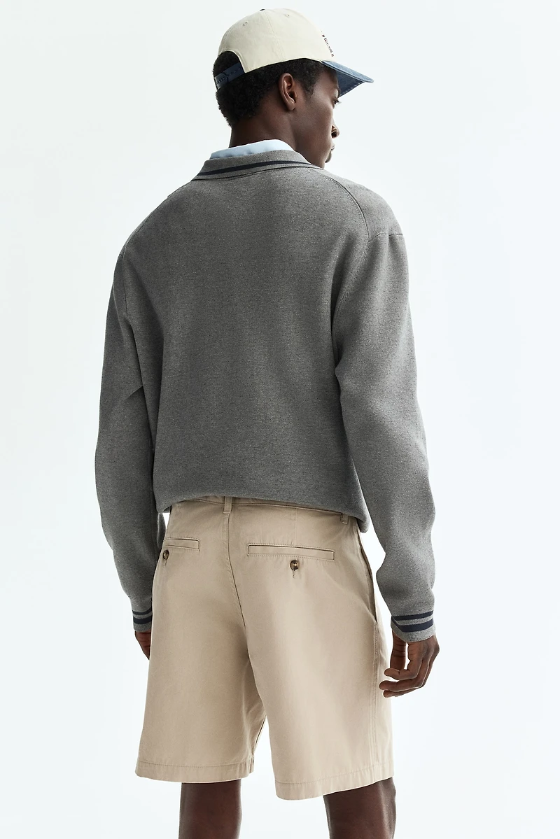 Short en coutil décontracté