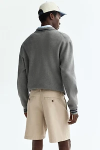 Short en coutil décontracté