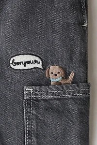 Ensemble 2 pièces avec salopette et haut