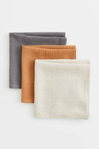 3-pack muslin cloths