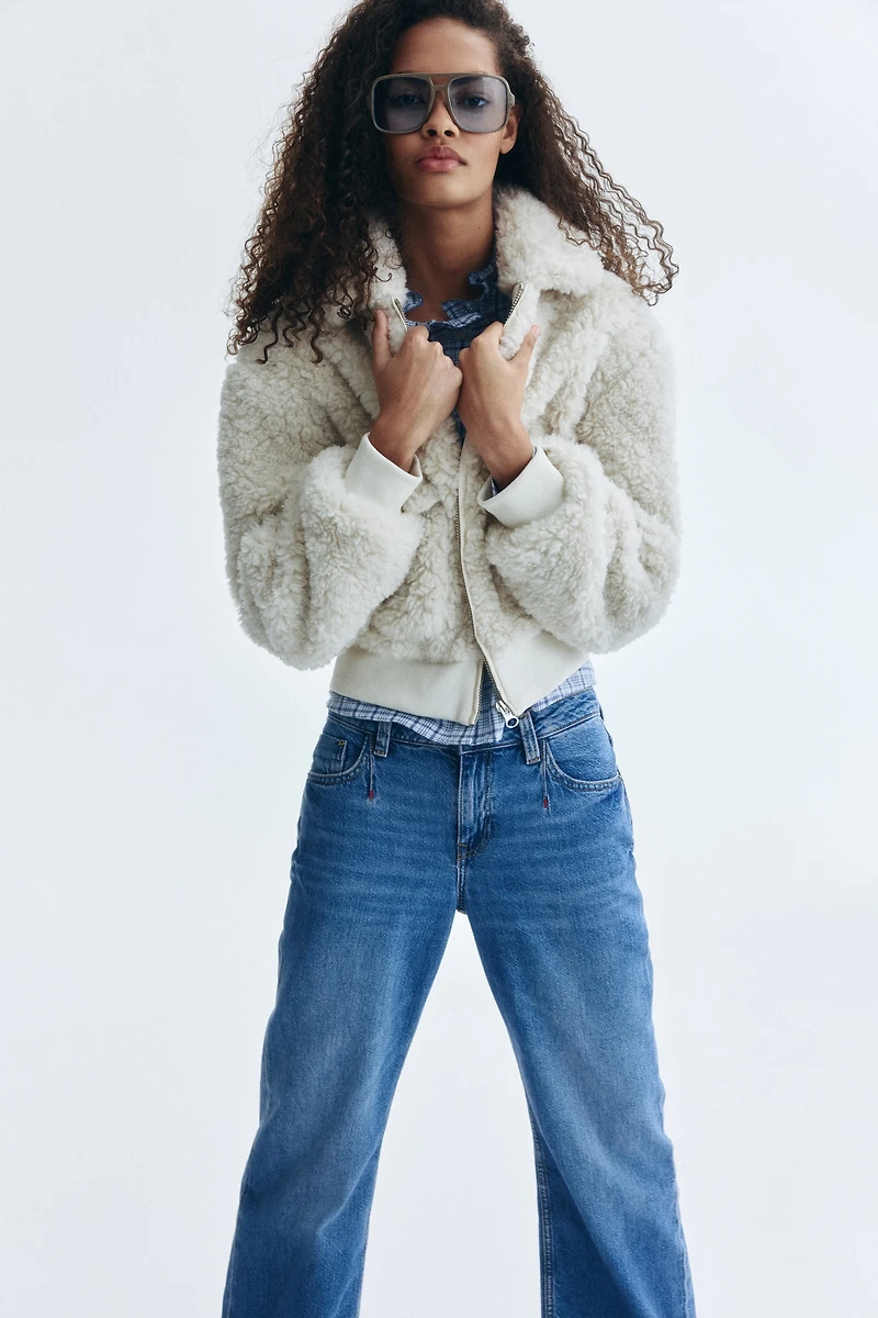 Jean classique jambes larges