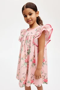 Cotton Seersucker Dress