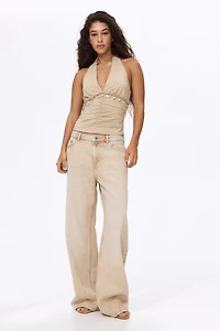 Embellished Halterneck Top