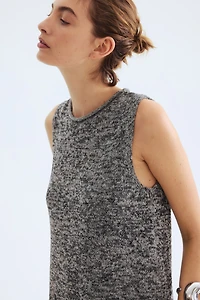 Haut en tricot avec franges