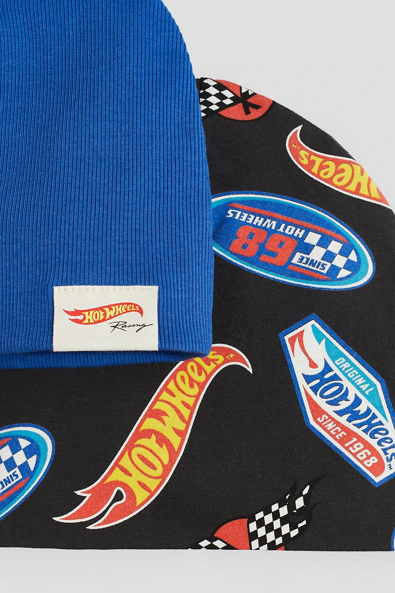 2-pack Printed Jersey Beanies