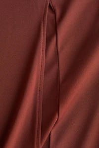 Wide-Leg Jersey Pants