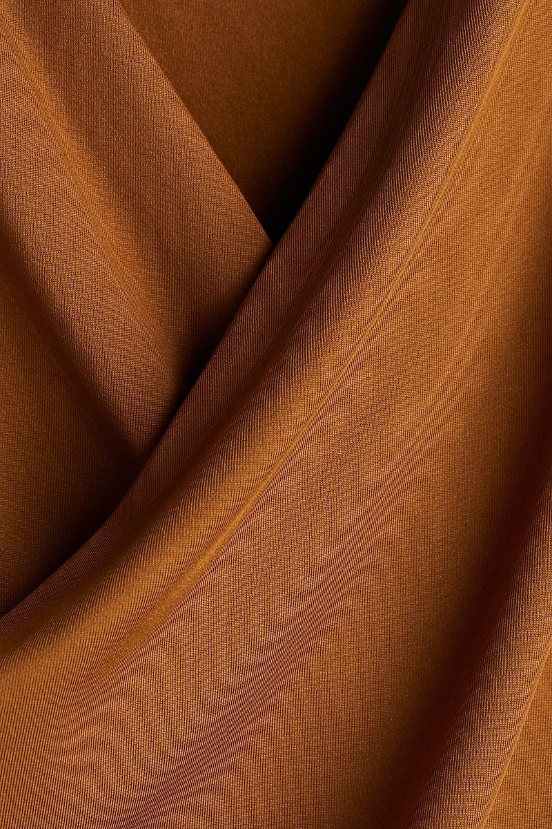 Haut en jersey à effet drapé