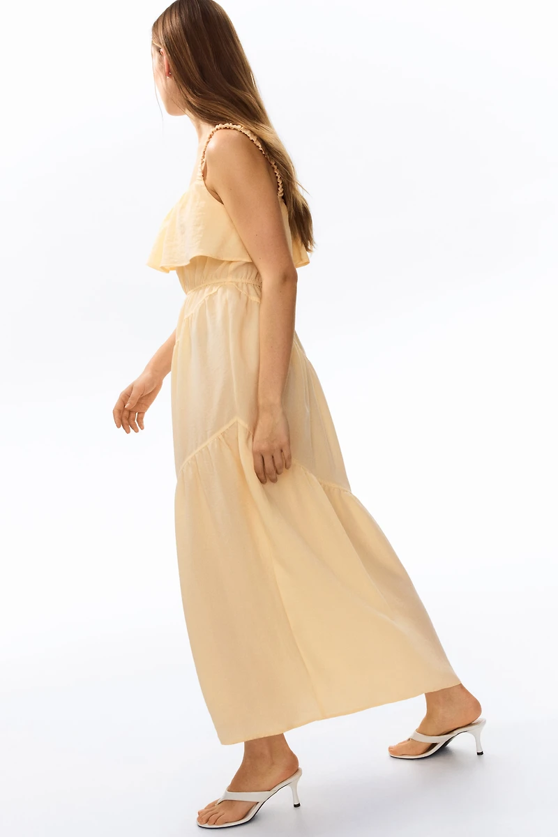 Flounced Tiered Dress