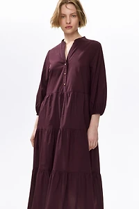 Tiered Midi Dress