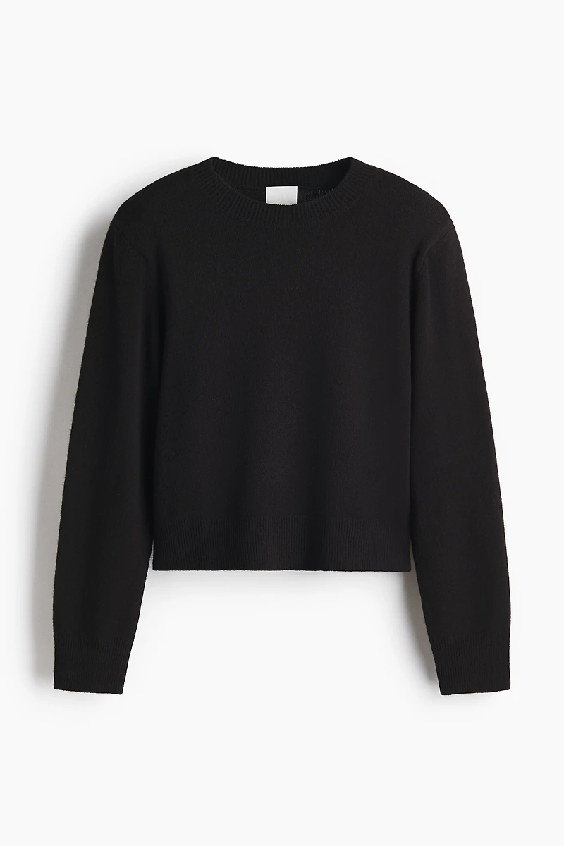 Shoulder-Pad Sweater