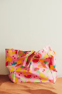 Patterned Beach Bag