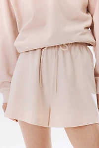 Cotton Shorts with Drawstring