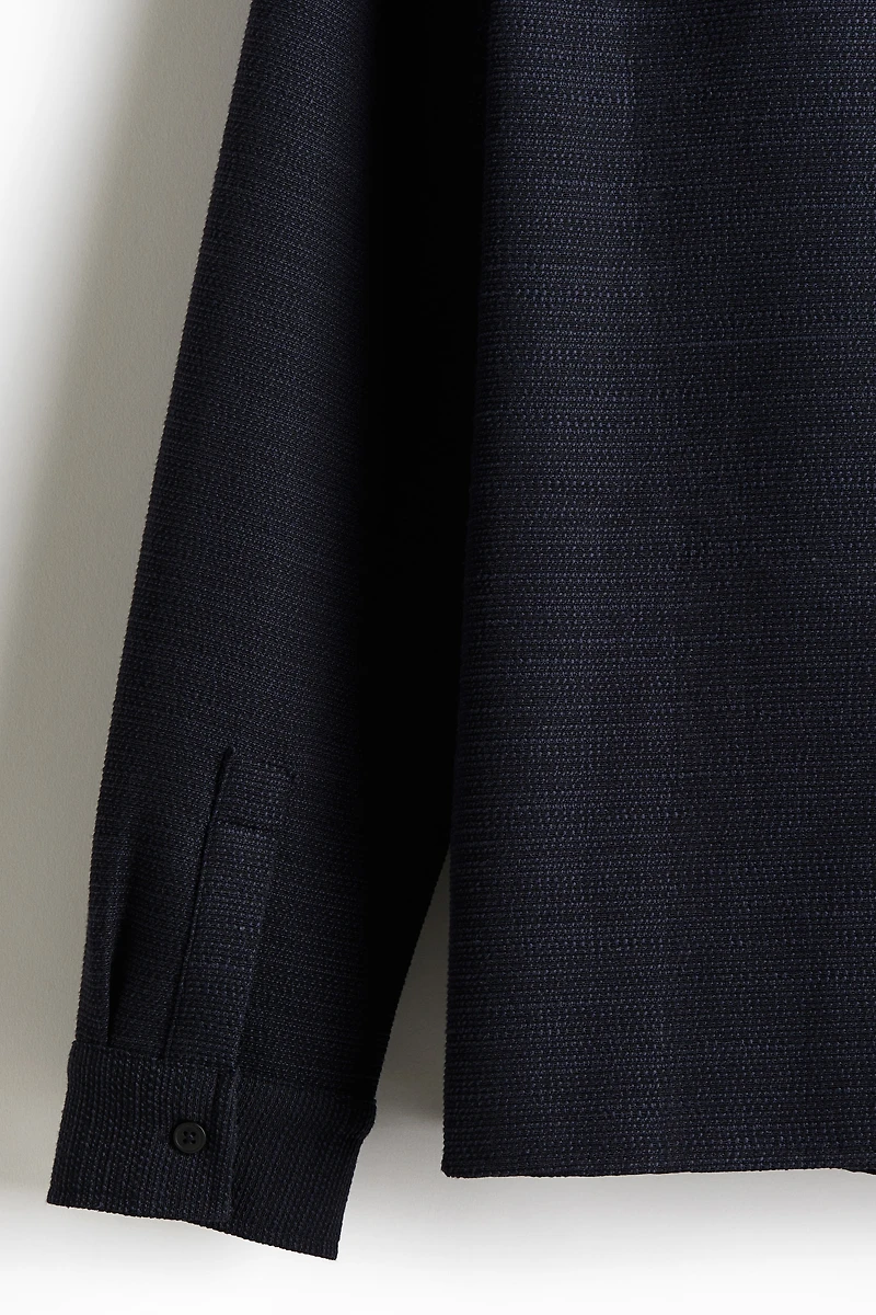 Regular Fit Textured Shirt