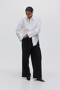 Wide-Leg Dress Pants