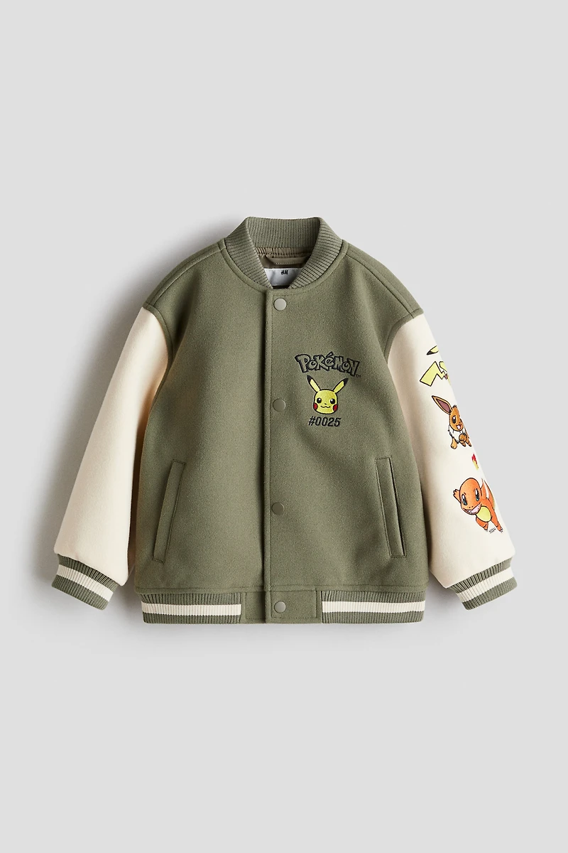 Veste de baseball avec motifs