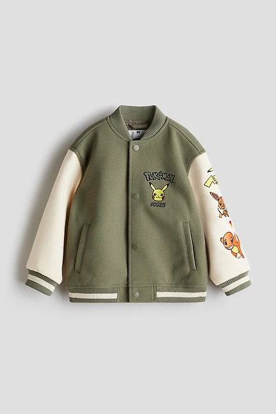 Veste de baseball avec motifs