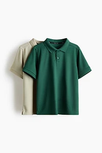 2-Pack Regular-Fit Sports Polo Shirts