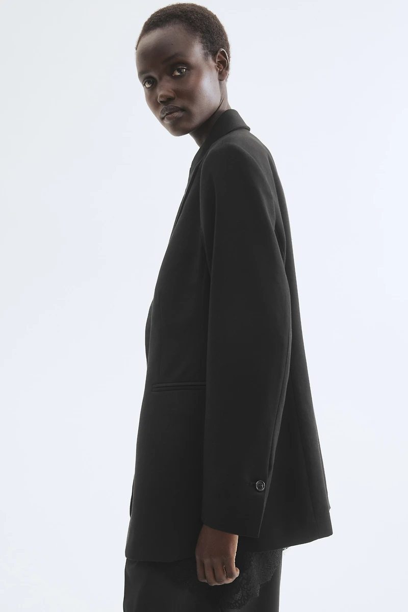 Blazer à fermeture droite