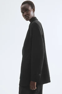 Blazer à fermeture droite