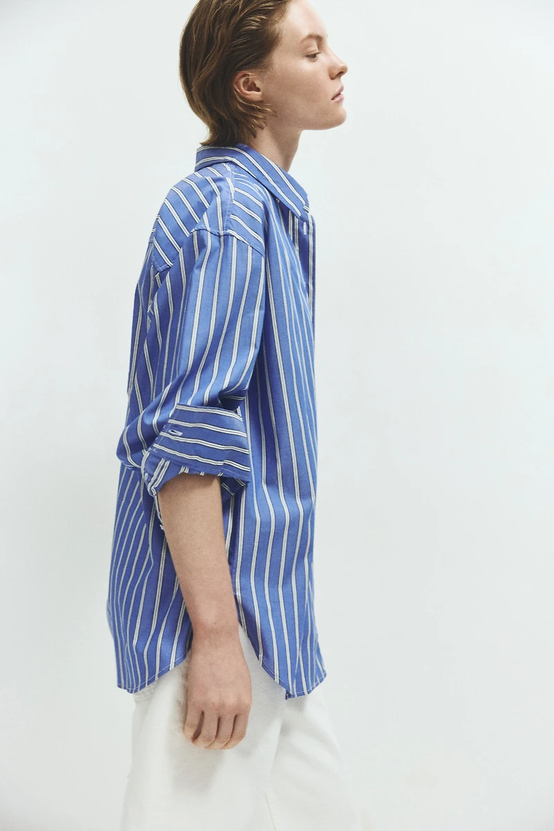 Oversized Poplin Shirt