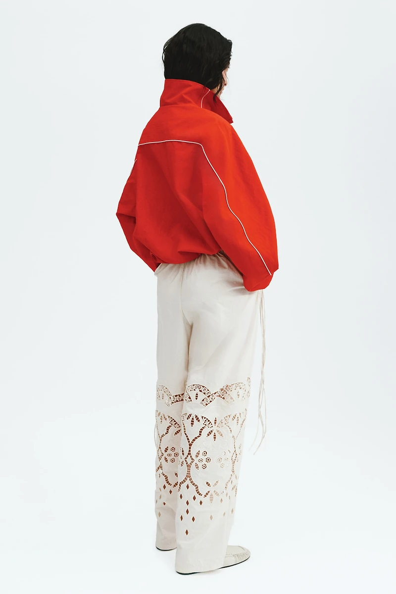 Oversized Nylon Anorak