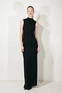 Haut avec détail style écharpe