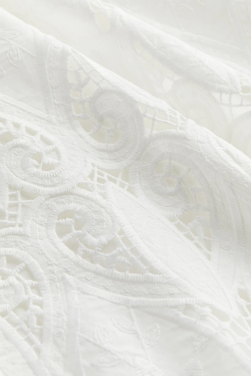 Eyelet Embroidery Camisole Dress