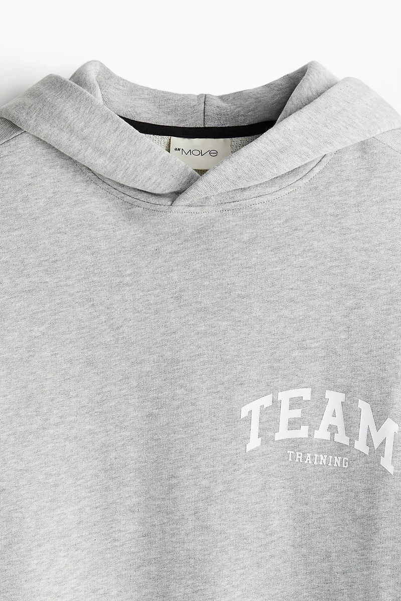 Oversized Fit Sports Hoodie