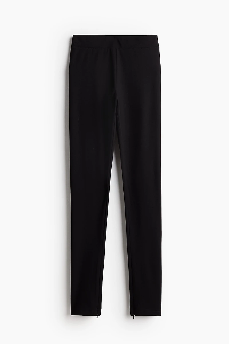 Legging avec fermetures éclair