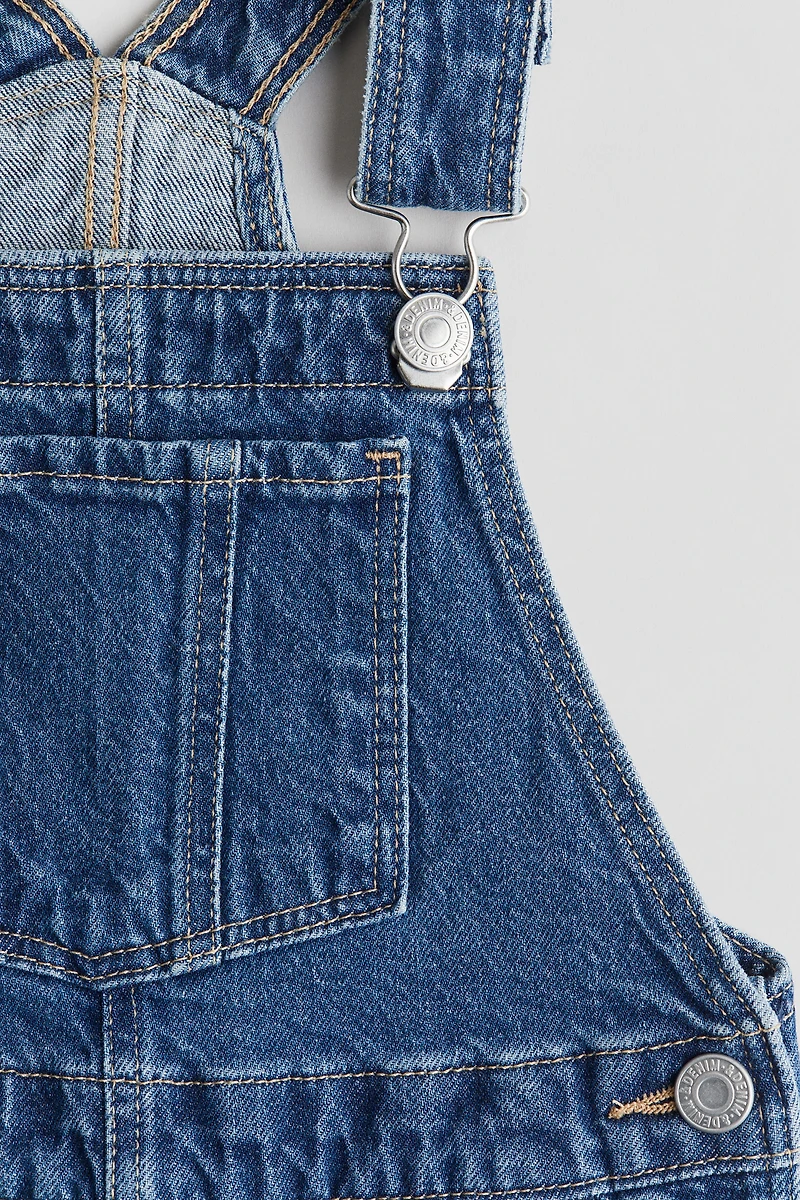 Denim Overall Dress