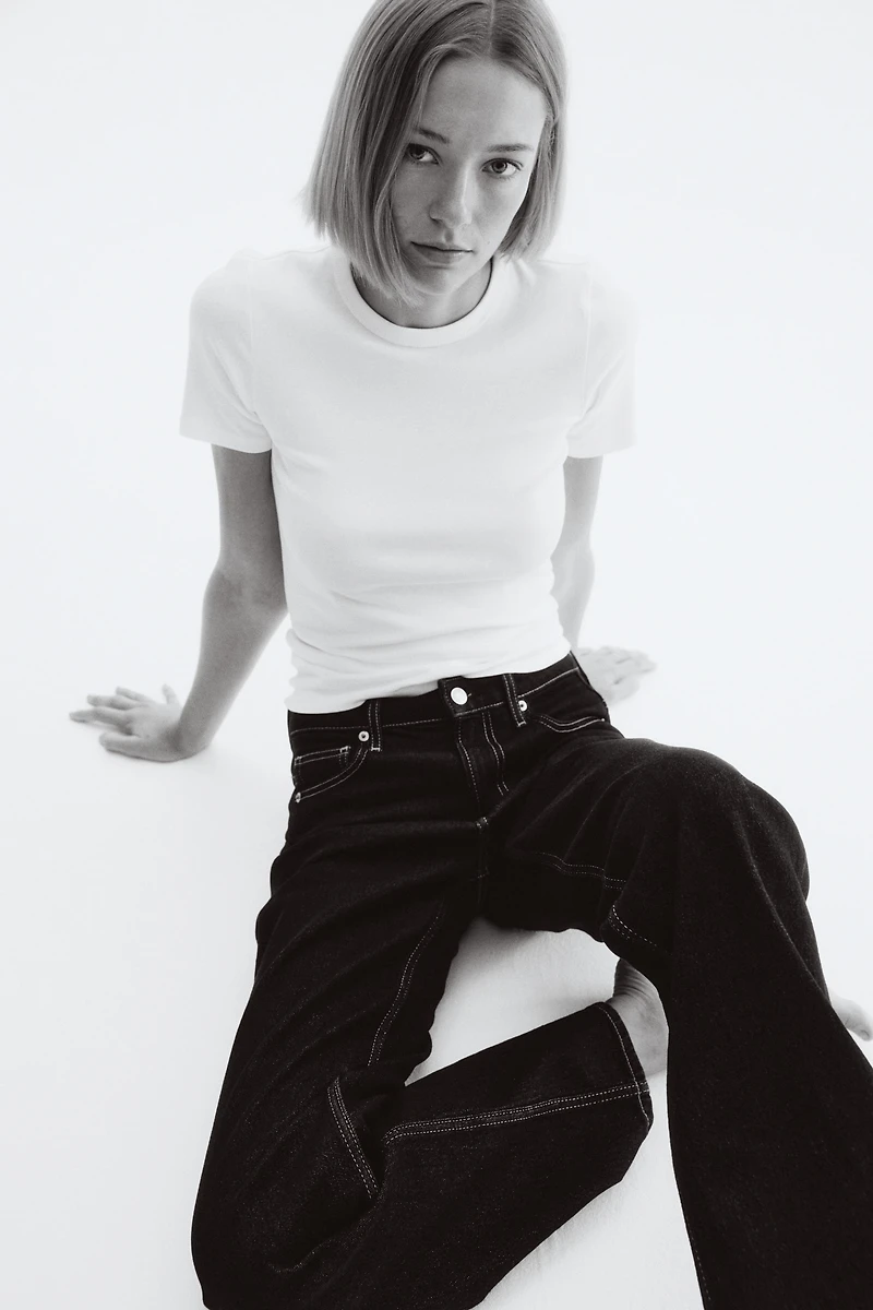 Bootcut High Jeans