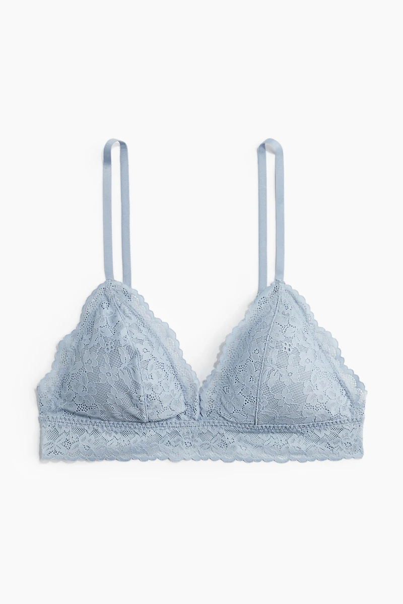 Padded Soft-Cup Lace Bra