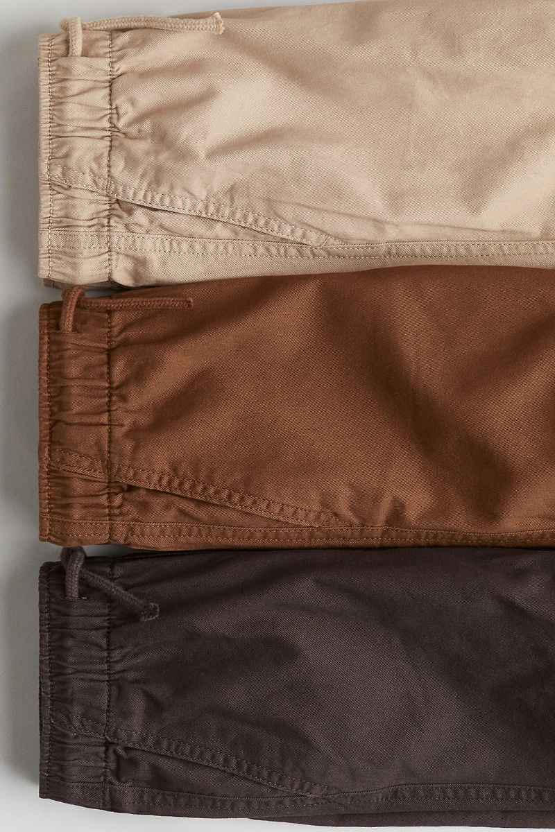 3-pack Cotton Joggers