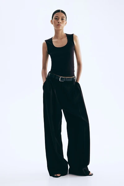 Microfiber Sleeveless Top
