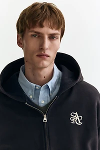 Loose-Fit Hooded Jacket