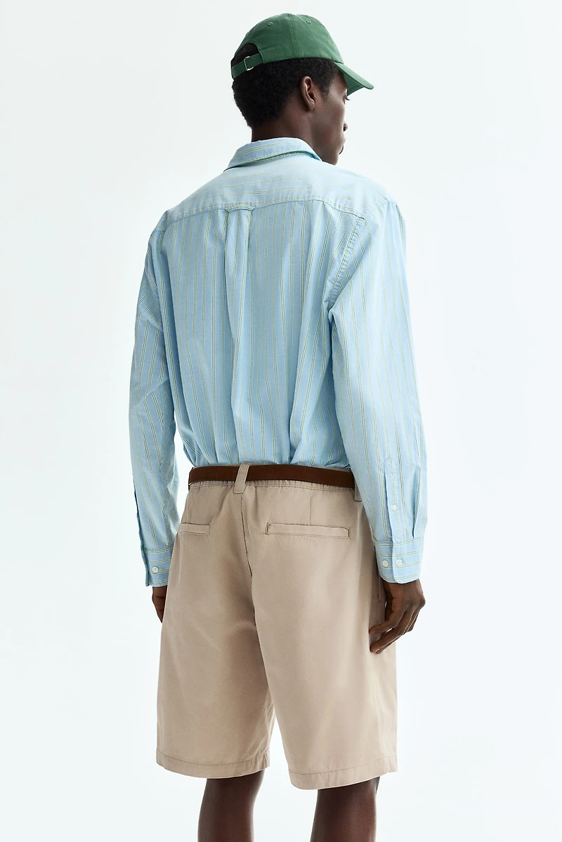 Relaxed-Fit Cotton Chino Shorts