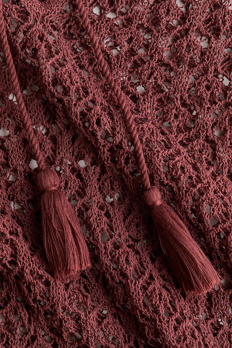 Crochet-Look Beach Dress